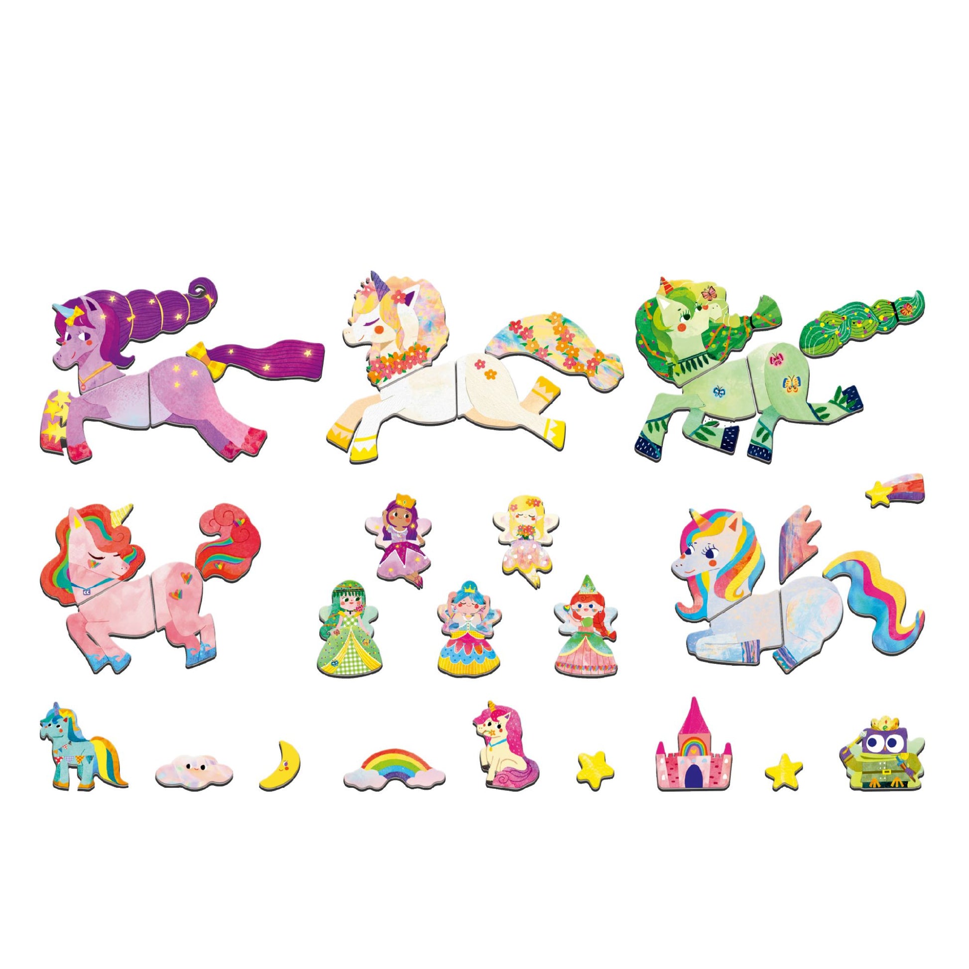 MierEdu Travel Magnetic Box - Unicorns - Toyworld NZ