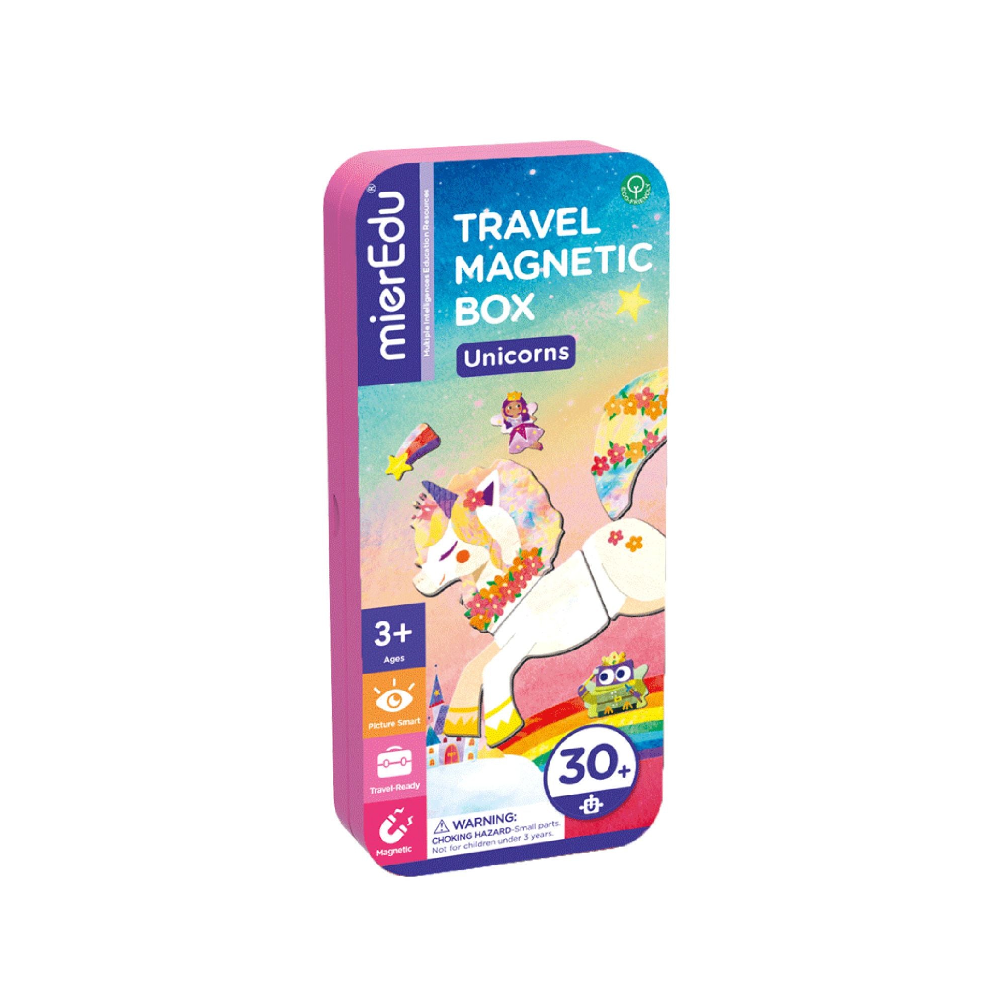 MierEdu Travel Magnetic Box - Unicorns - Toyworld NZ