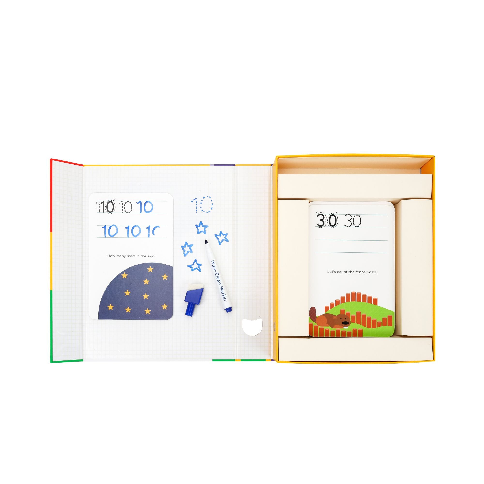 MierEdu Wipe Clean Activity Set - Number