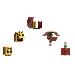 Minecraft Flippin' Figs - Bee + Flower Pot