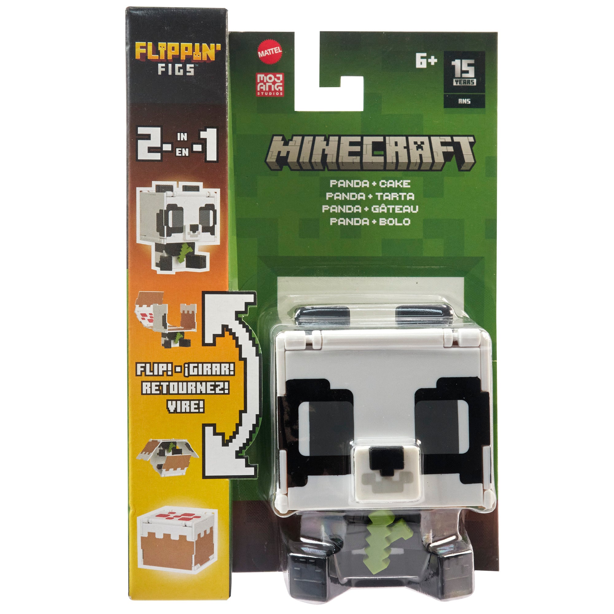 Minecraft Flippin' Figs - Panda + Cake