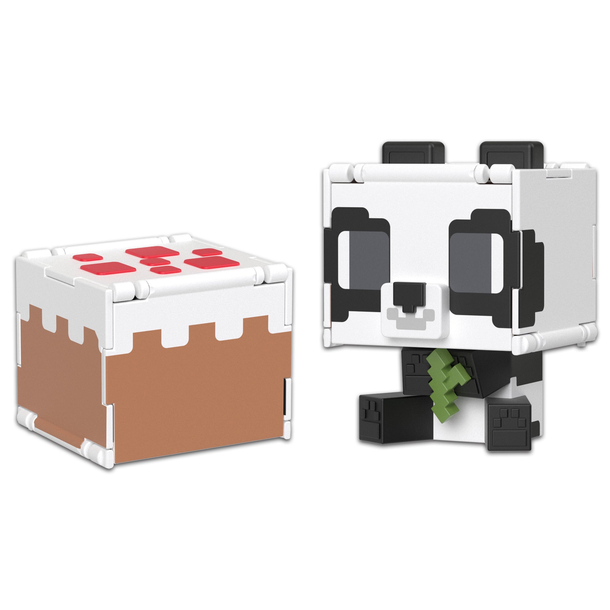 Minecraft Flippin' Figs - Panda + Cake