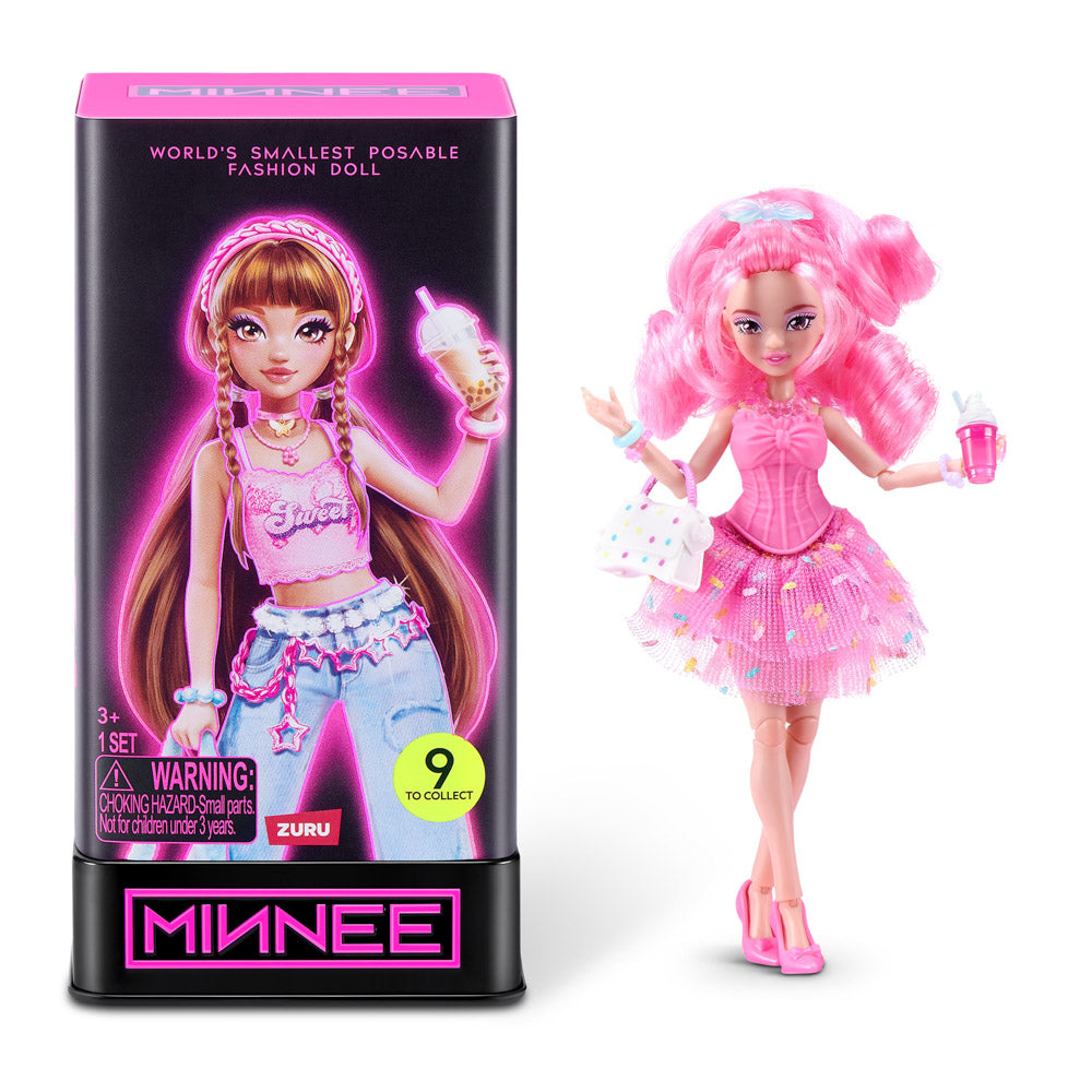 MINNEE Fashion Doll Blind Box by Starbox pink