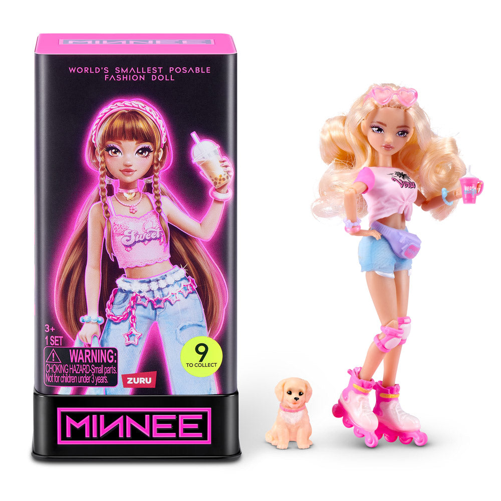 MINNEE Fashion Doll Blind Box by Starbox pink, dog