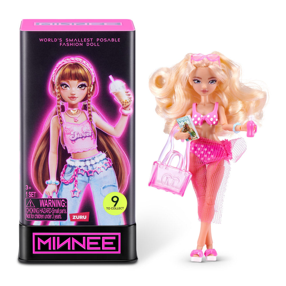 MINNEE Fashion Doll Blind Box by Starbox pink