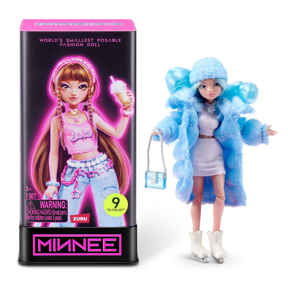 MINNEE Fashion Doll Blind Box by Starbox blue