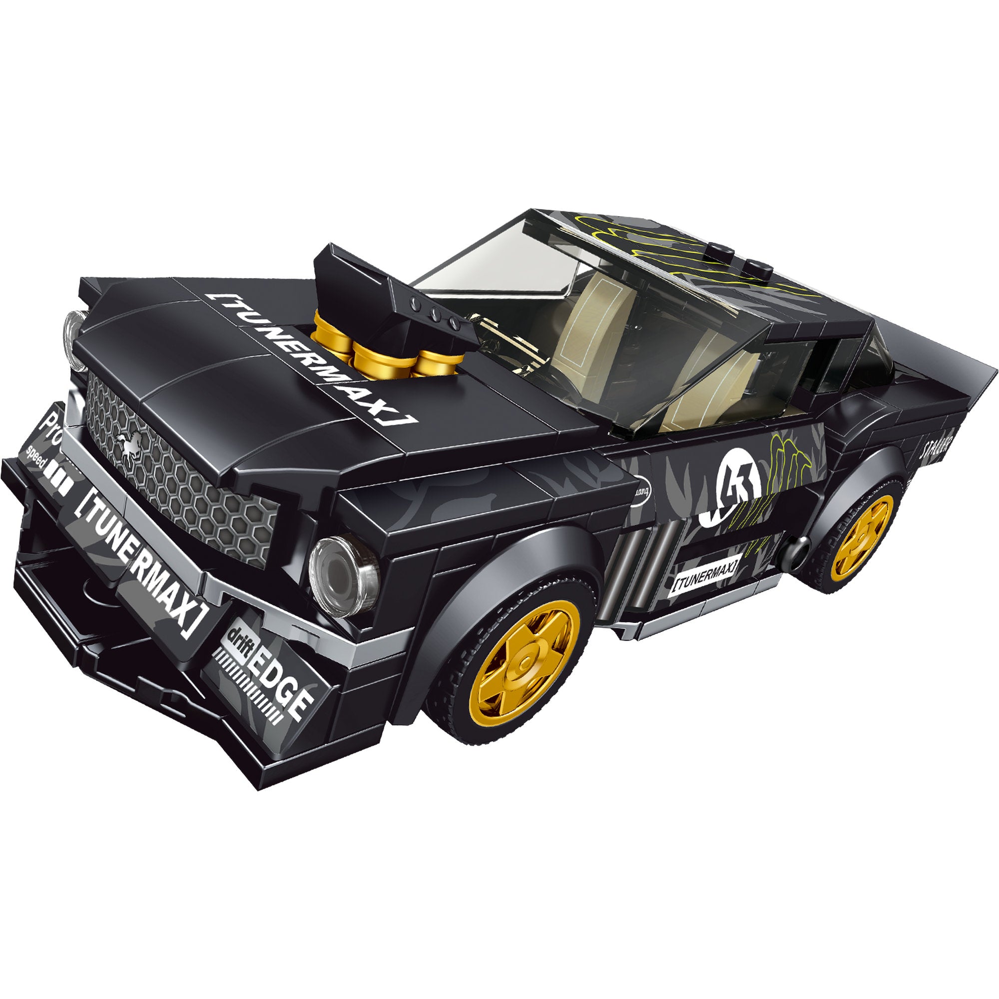 Mould King 27024 1965 Mustang Car Model Building Set