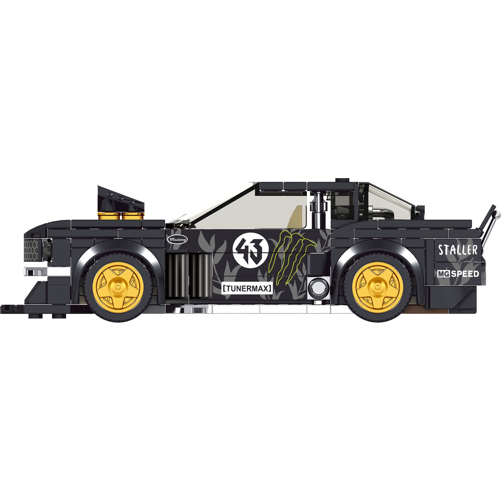 Mould King 27024 1965 Mustang Car Model Building Set