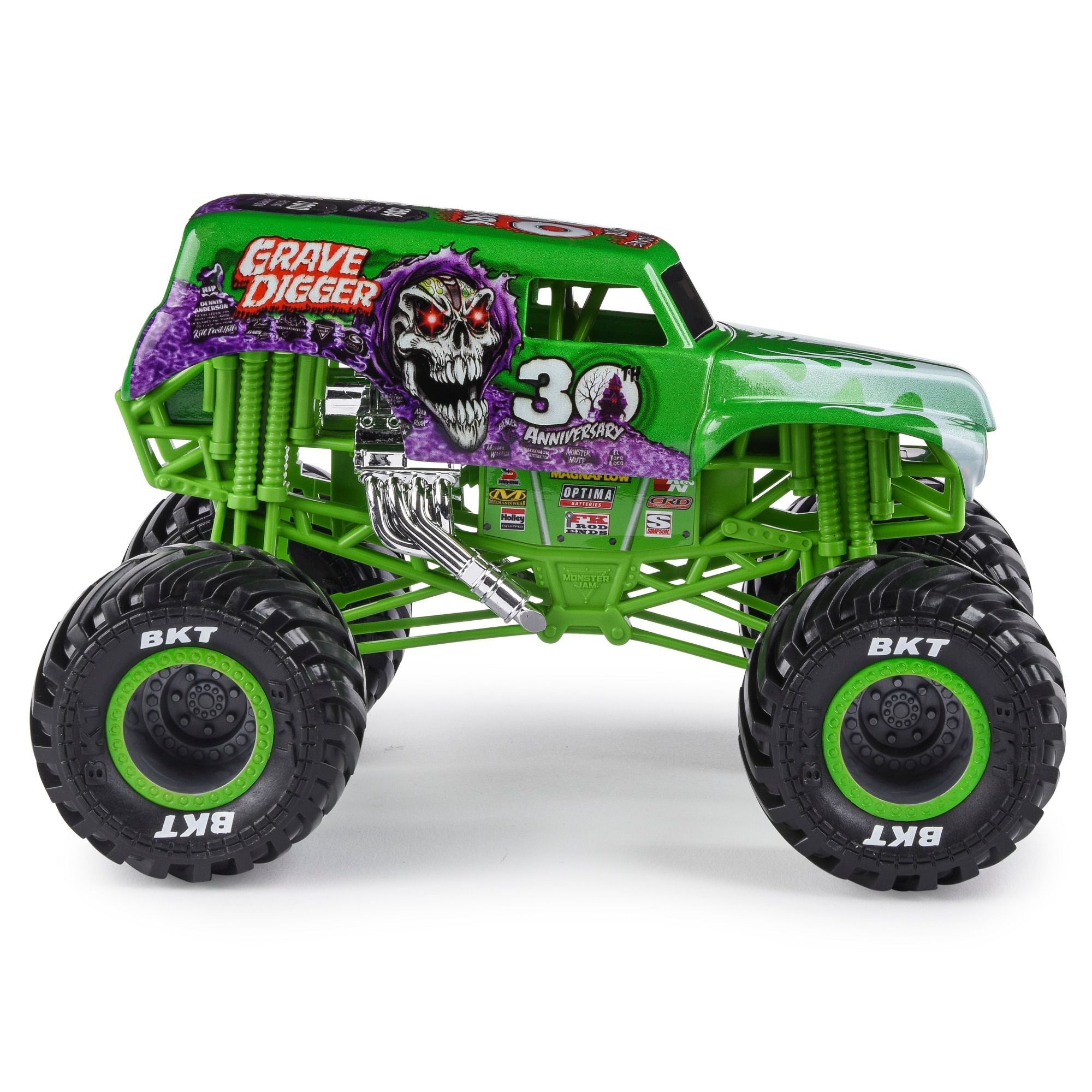 Monster Jam 1:24 Collector Die Cast Grave Digger 30Th Anniversary