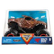 Monster Jam 1:24 Collector Die Cast Wolf's Head Motor Oil - Toyworld NZ
