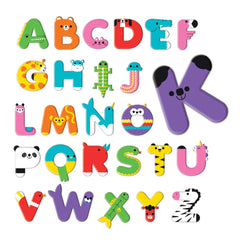 Mud Puppy Animal Abc Stickable Bath Shapes