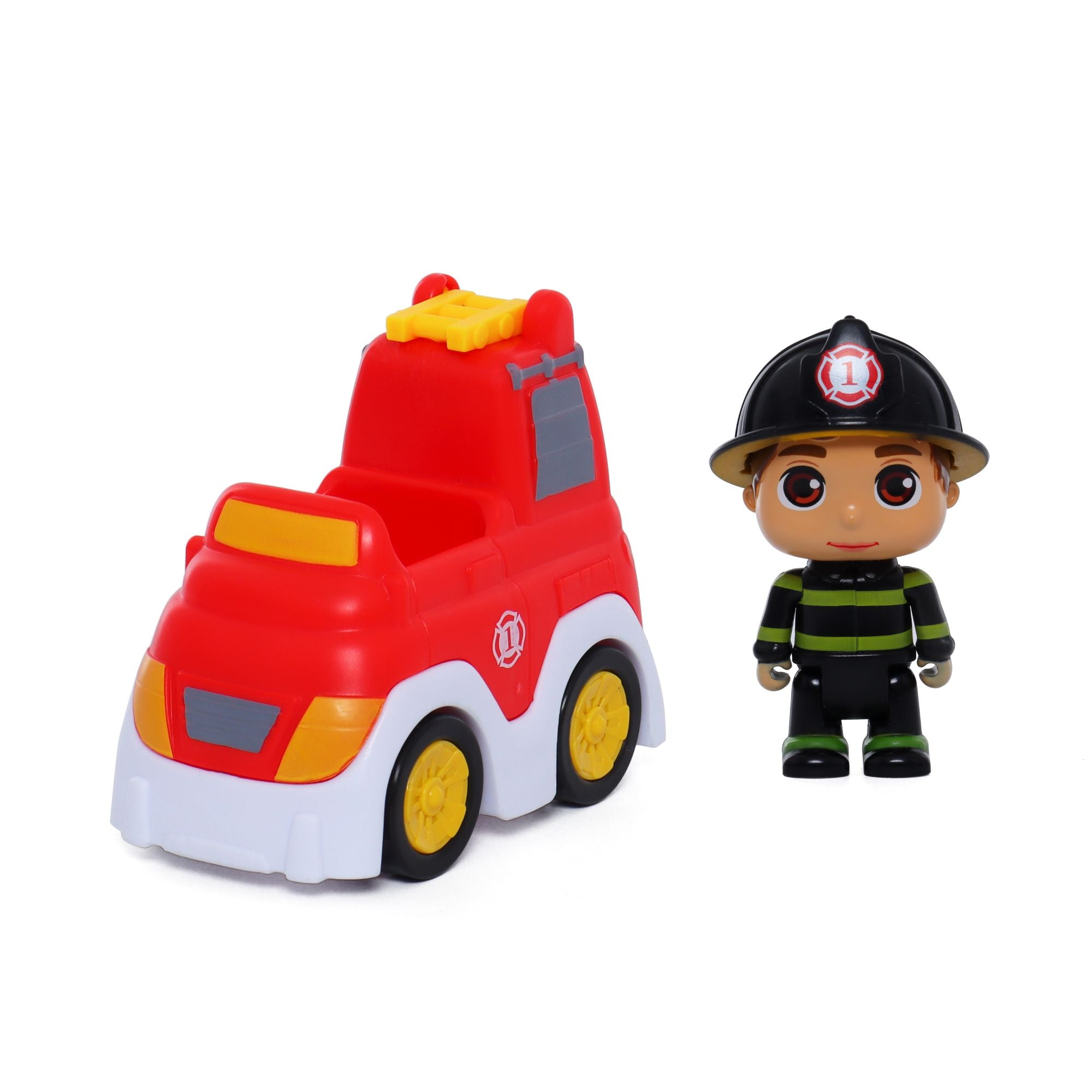 My Little Kids Fire Station Playset