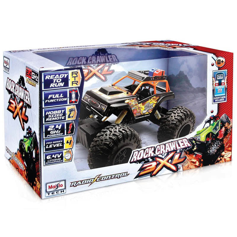 Maisto Remote Control Rock Crawler 3XL Assortment