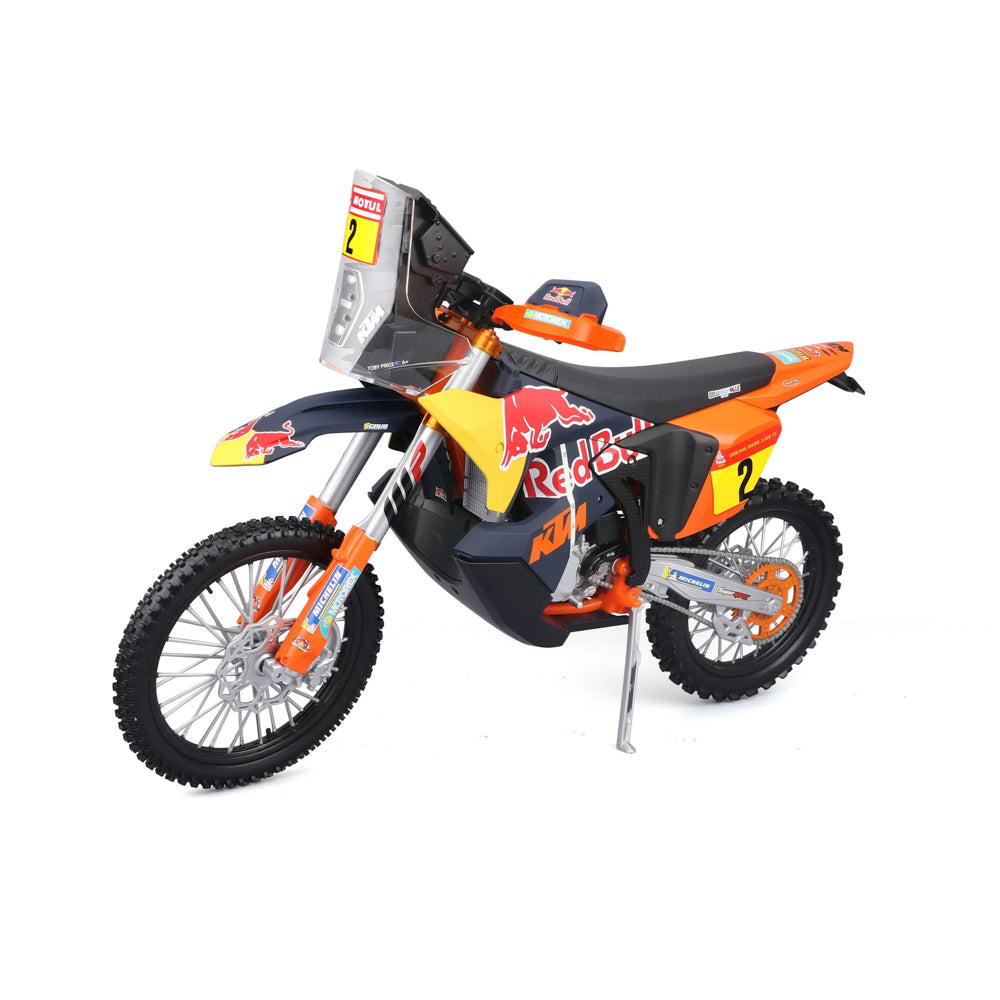 Maisto 16 Red Bull KTM 450 Rally Dakar Motorbike Motorcycle #8 Toby Price  #Kevin Benavides