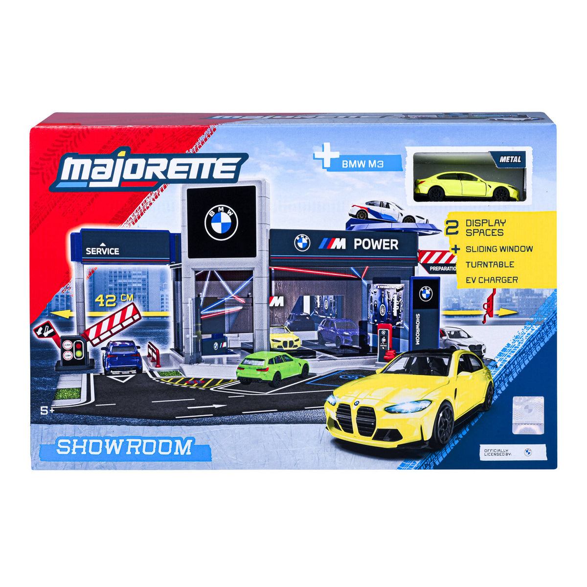 Majorette BMW Toy Car Showroom Set.