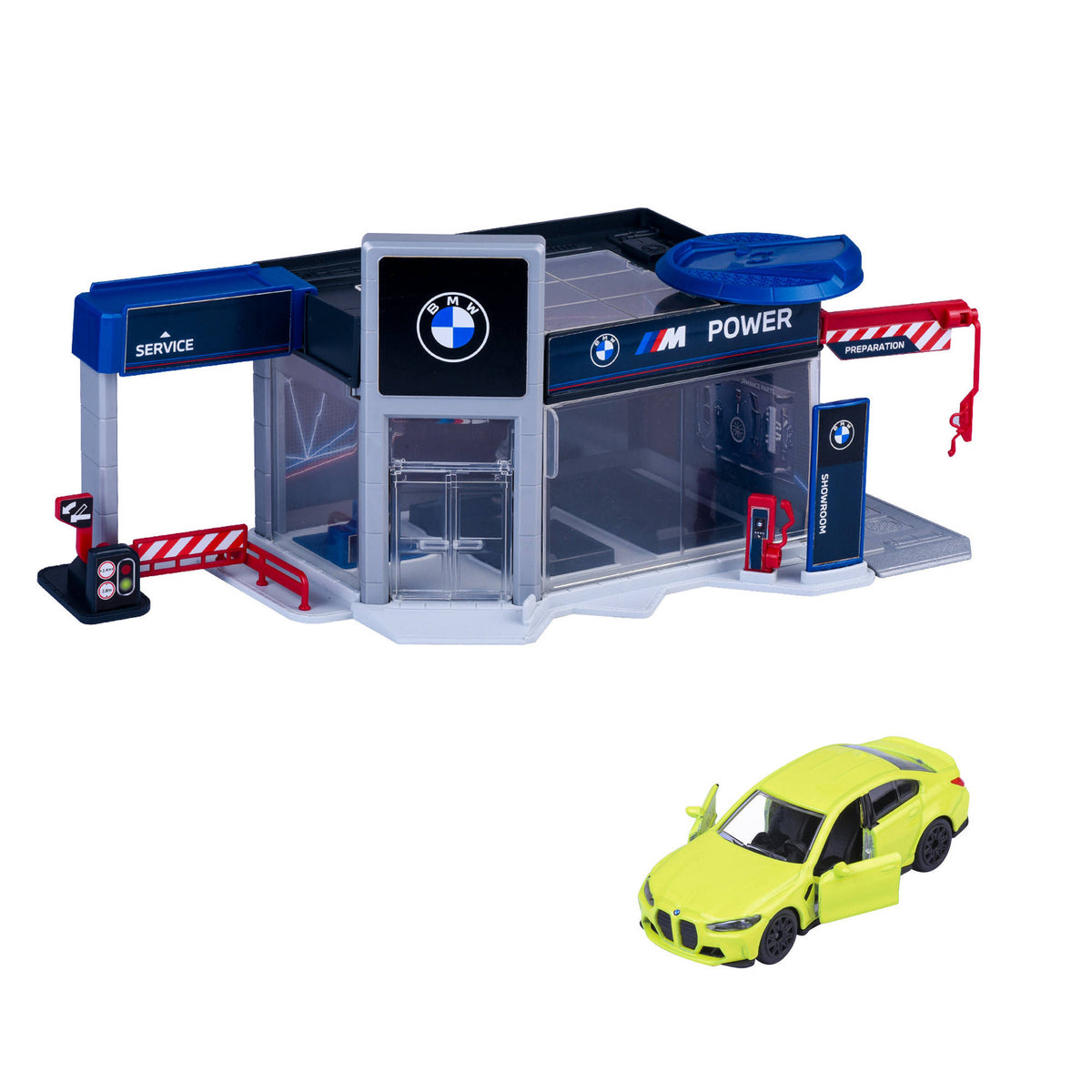 Majorette BMW Toy Car Showroom Set.