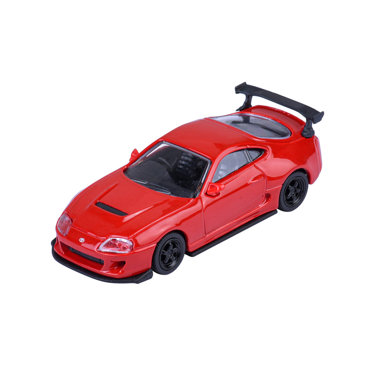 Majorette Collection 1995 Toyota Supra Red Die-Cast toy Car.