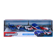 Majorette French Touch Bleu Range toy cars 5-Pack.