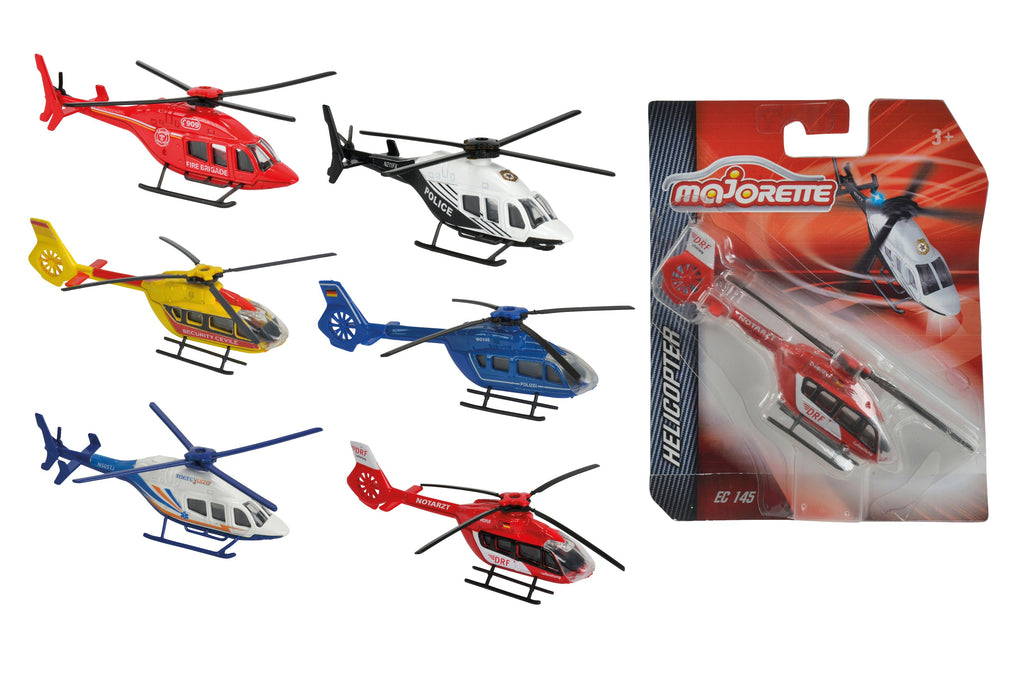 MAJORETTE HELICOPTER ASSORTED STYLES