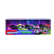 Majorette Neon Racer toy cars - 5-Pack.