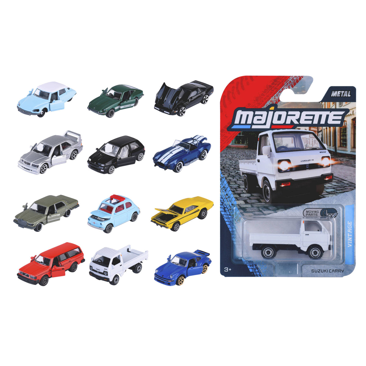 Majorette Vintage Premium Cars toys -Assorted Styles.