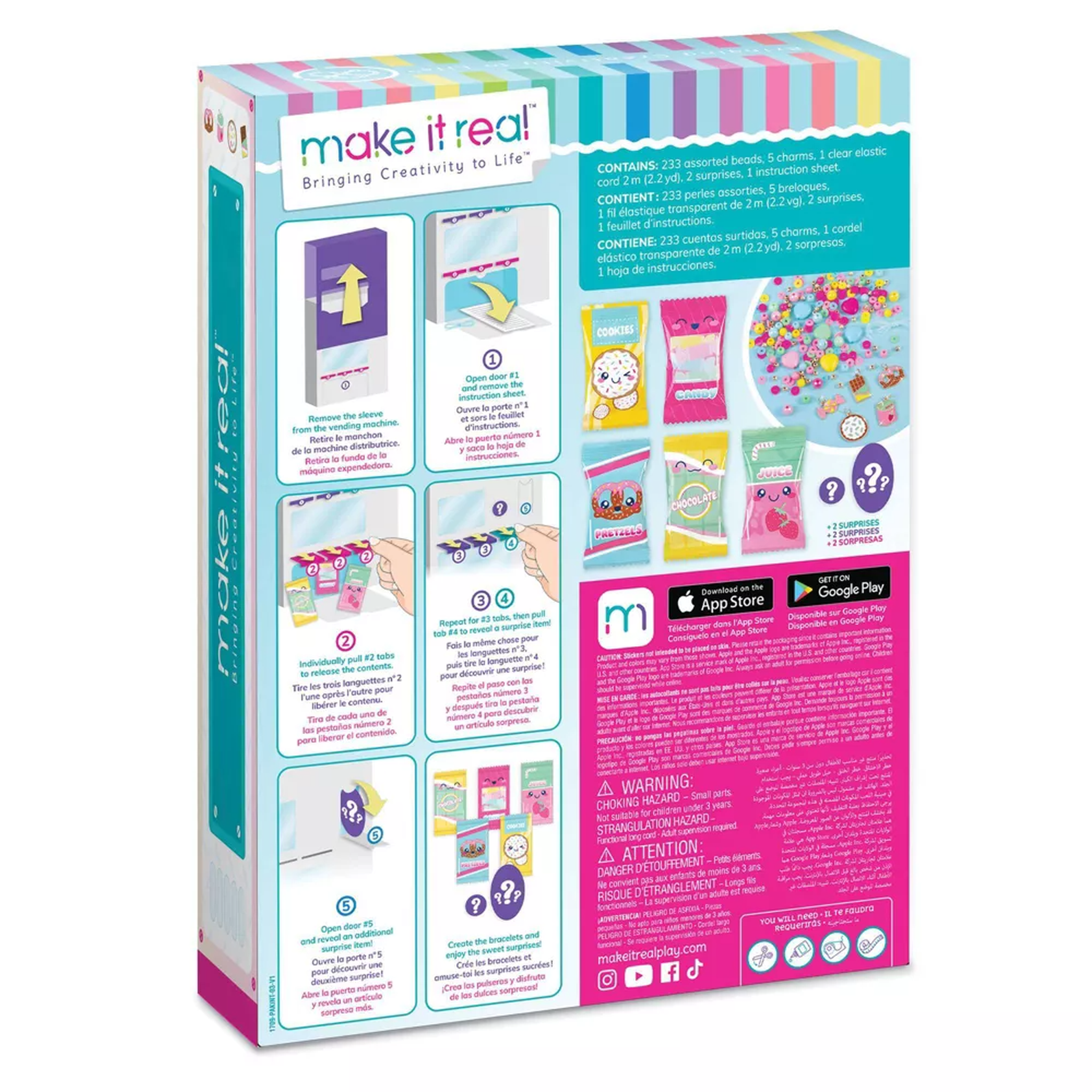 Make It Real Snacker Bracelet Vending Machine