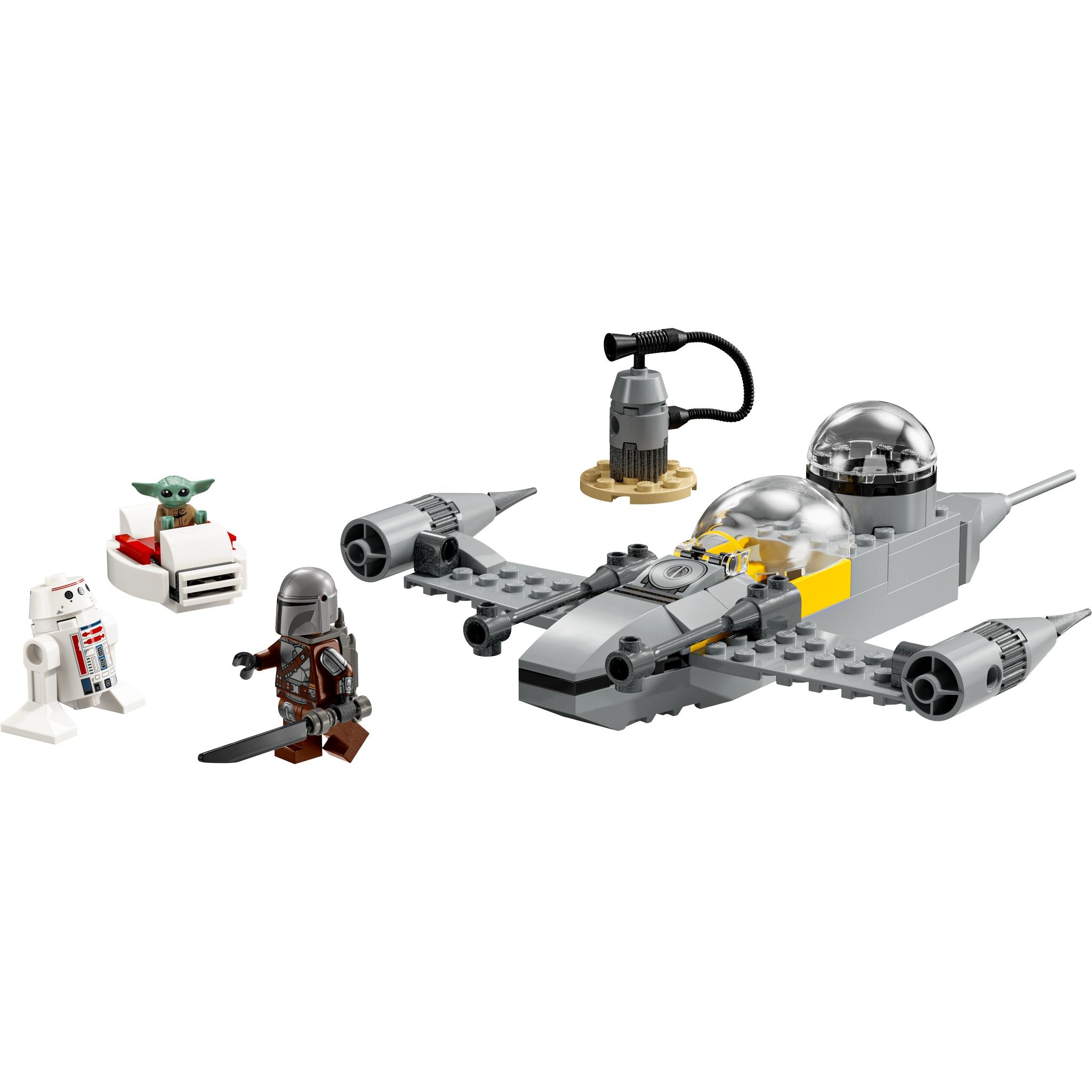 LEGO 75410 Star Wars Mando and Grogu's N-1 Starfighter