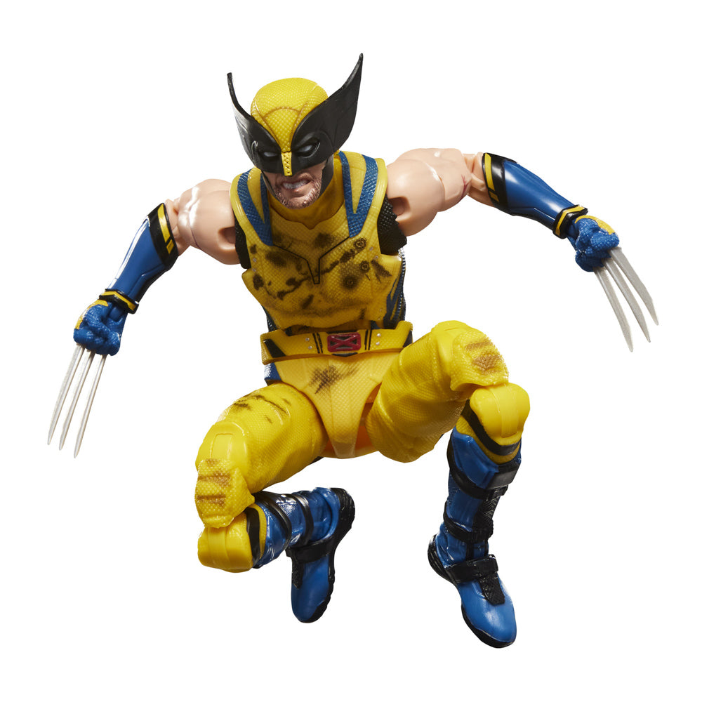 Marvel Legends Series Deadpool & Wolverine Action Figure - Battle Yellow Wolverine