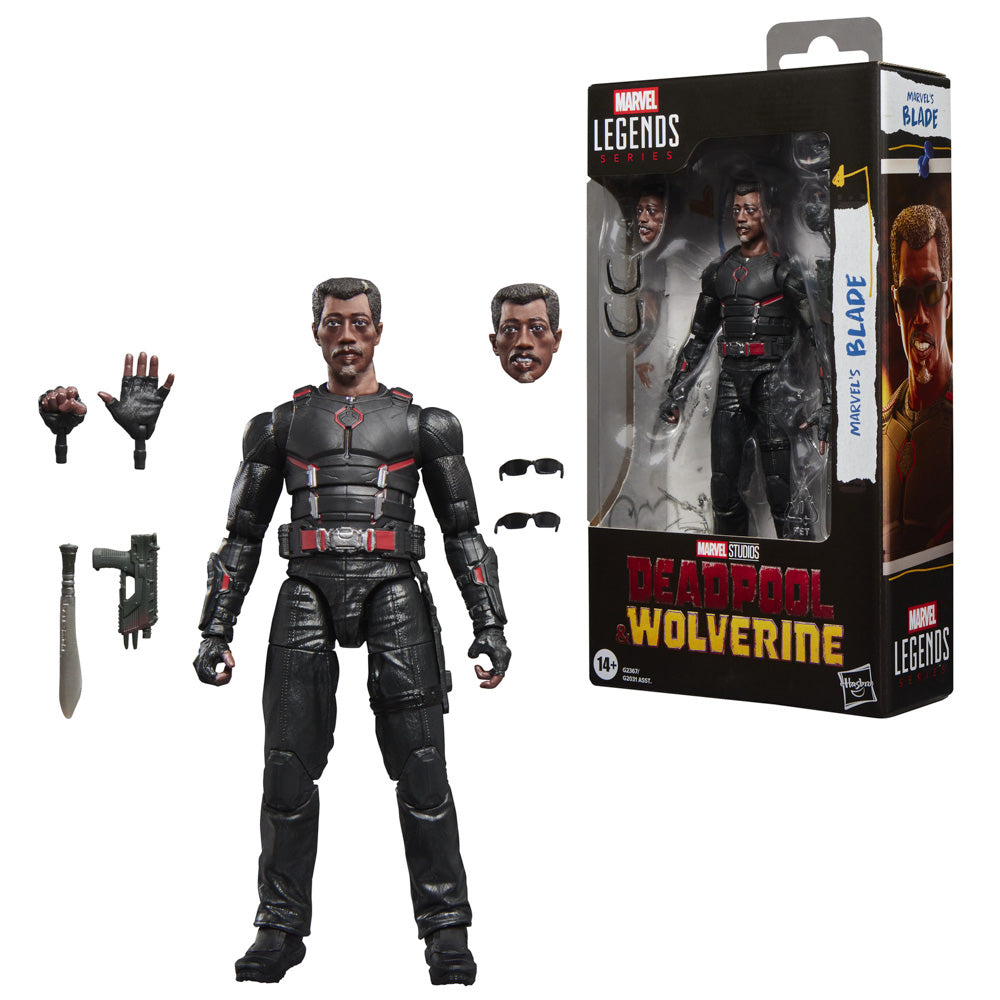 Marvel Legends Series Deadpool & Wolverine Action Figure - Blade - Toyworld NZ