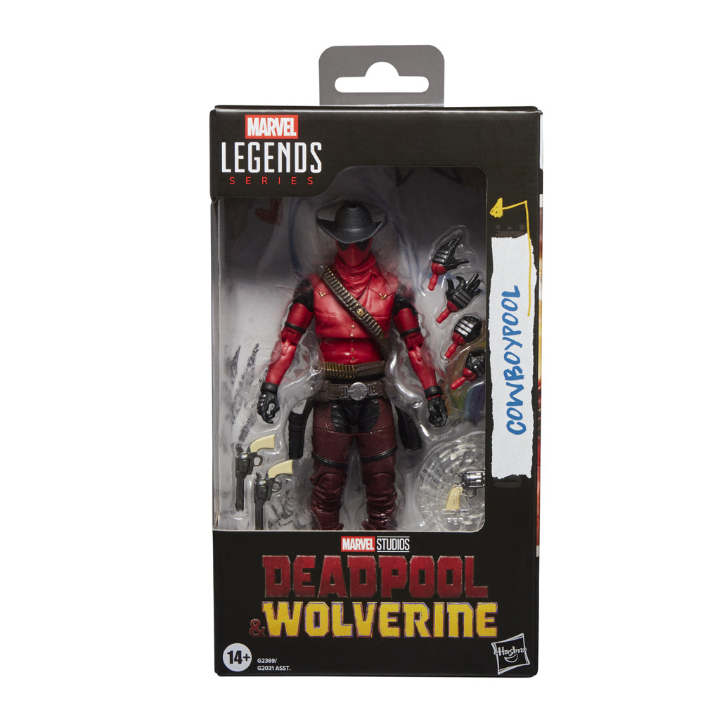 Marvel Legends Series Deadpool & Wolverine Action Figure - Cowboypool - Toyworld NZ