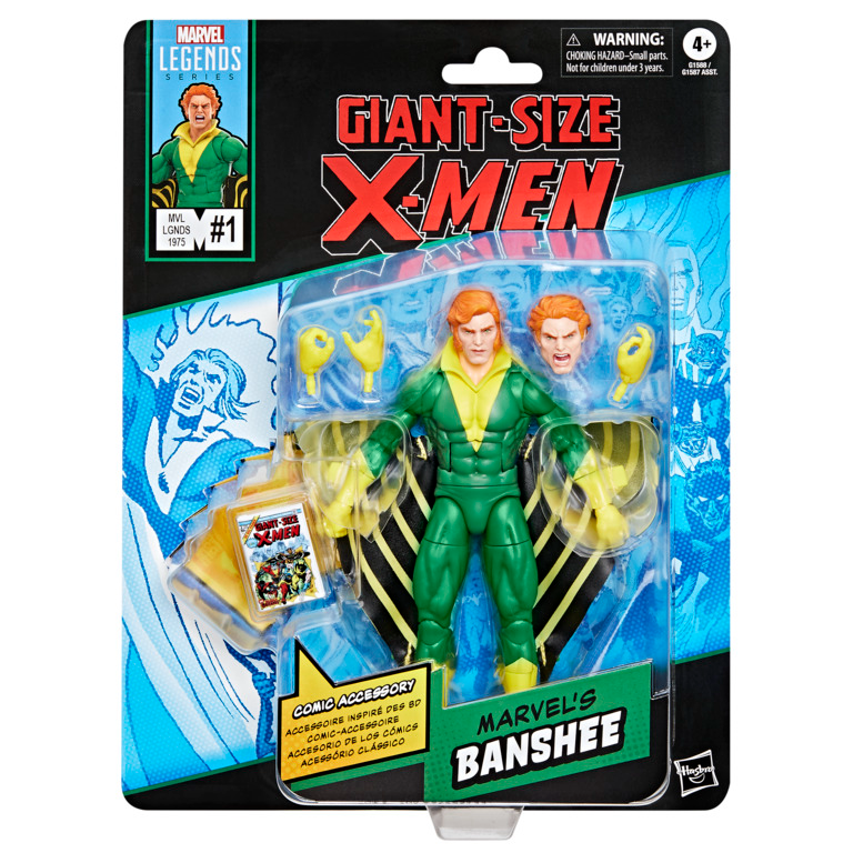 Marvel Legends Series Mini Comics Action Figure - Banshee