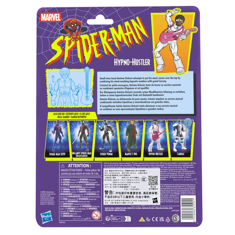 Marvel Legends Series Spider-Man Action Figure - Retro Hypno-Hustler