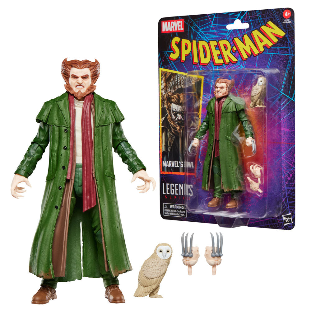 Marvel Legends Series Spider-Man Action Figure - Retro Owl