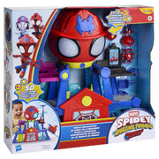 Marvel Spidey and His Amazing Friends Rescue-Webs & Web-Quarters Playset