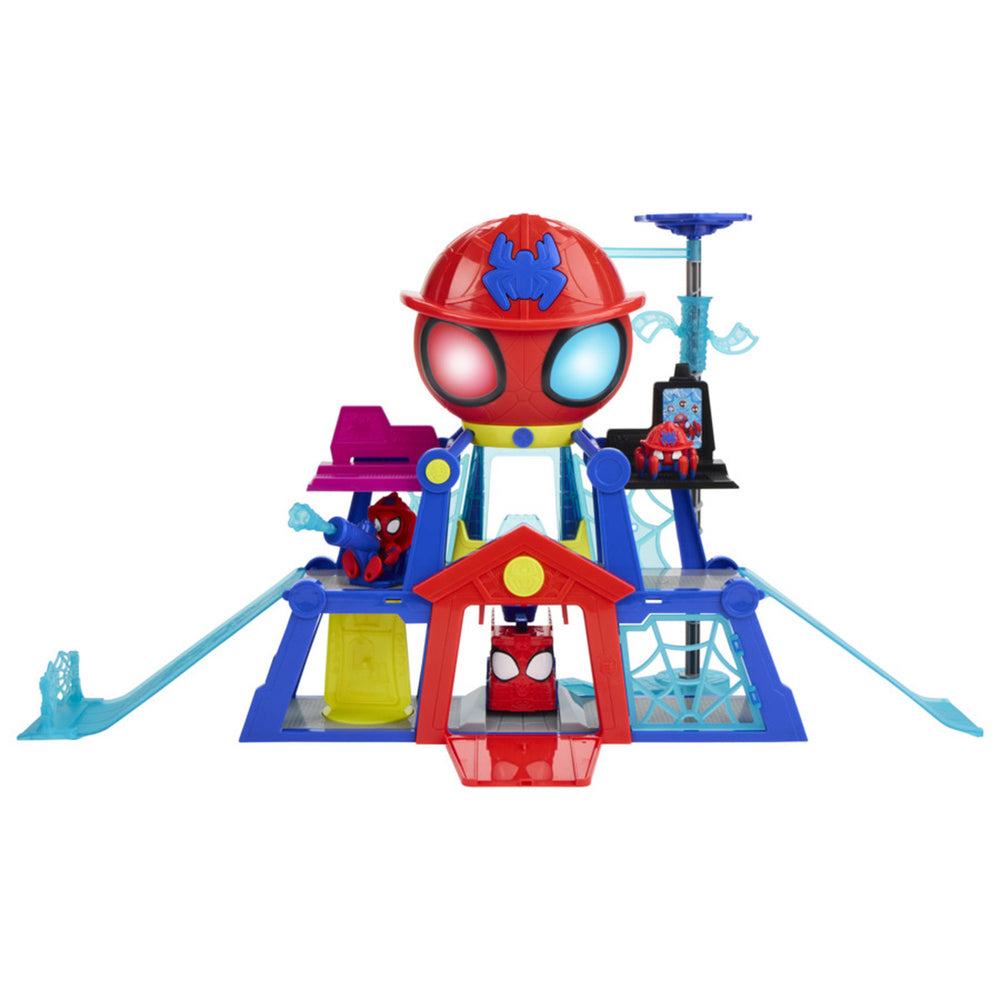 Marvel Spidey and His Amazing Friends Rescue-Webs & Web-Quarters Playset