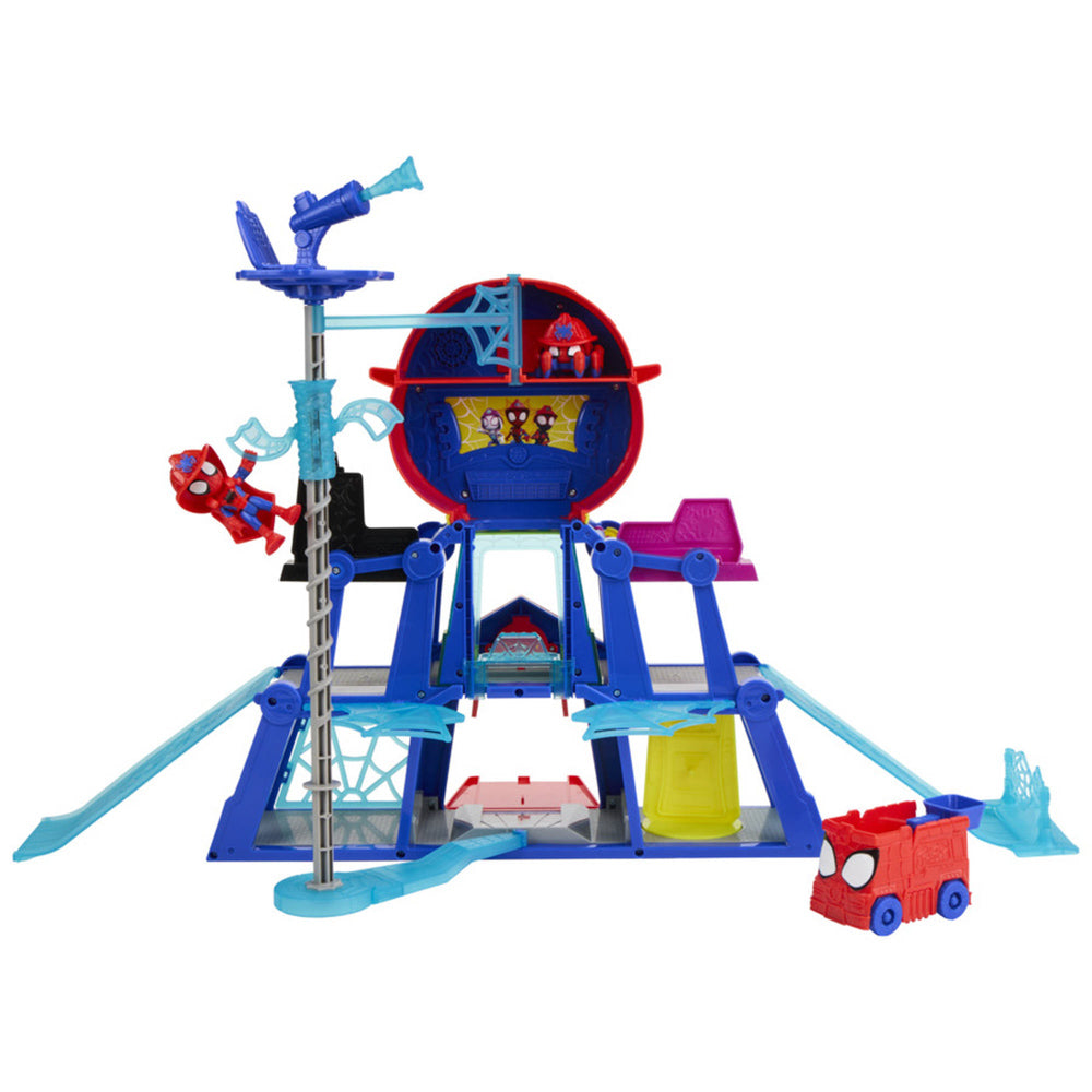 Marvel Spidey and His Amazing Friends Rescue-Webs & Web-Quarters Playset