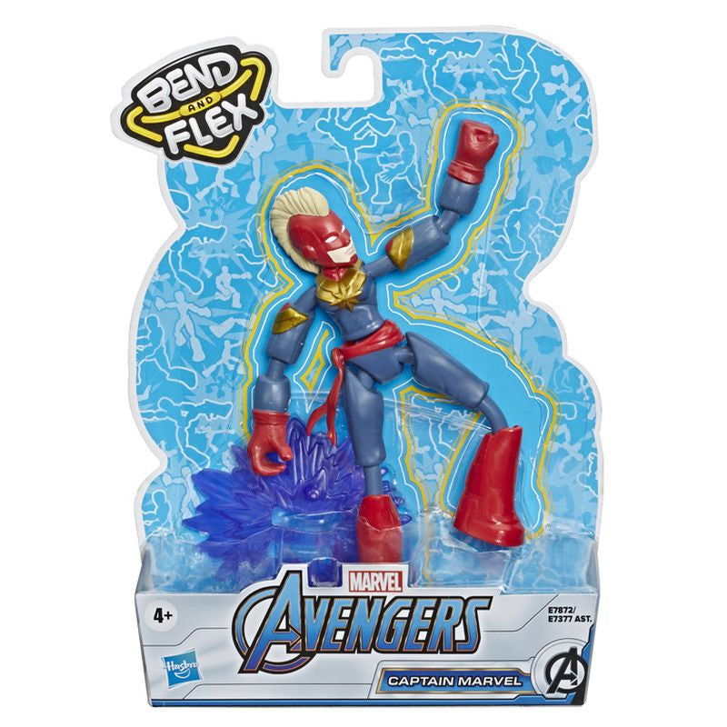 Marvel Avengers Bend And Flex Figure Captain Marvel – Toyworld NZ