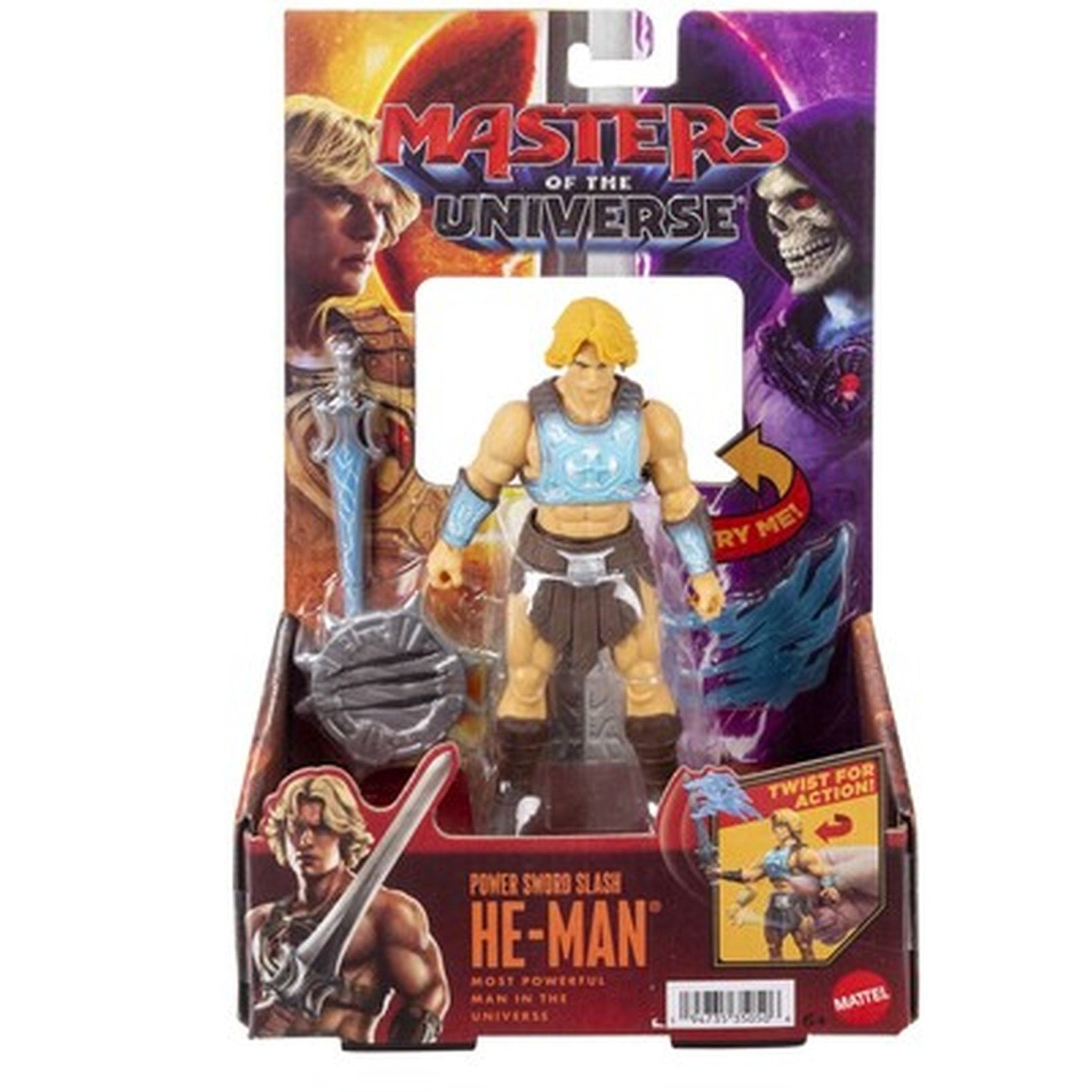 Masters of the Universe He-Man Power Sword Slash Action Figure 5.5 Inch