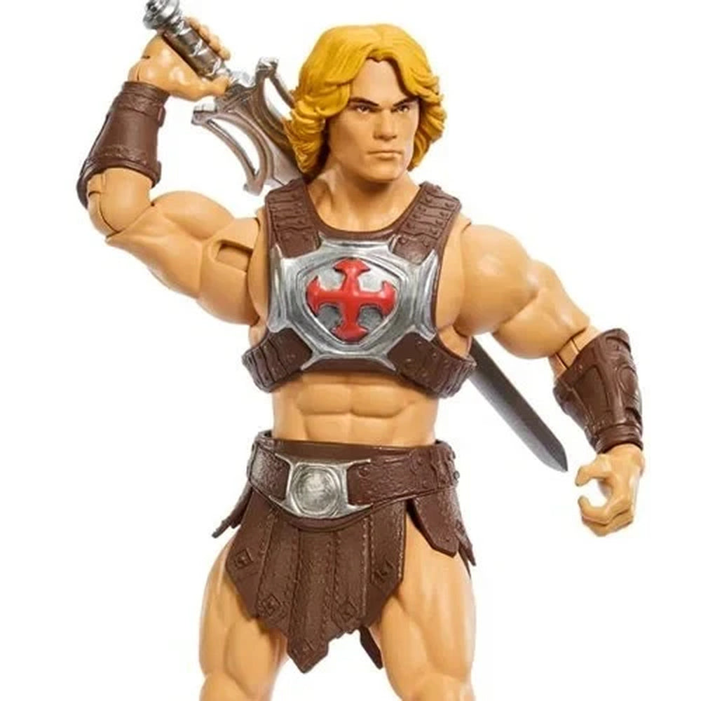 Close up of Masters of the Universe 5.5 Inch Action Figure - He-Man