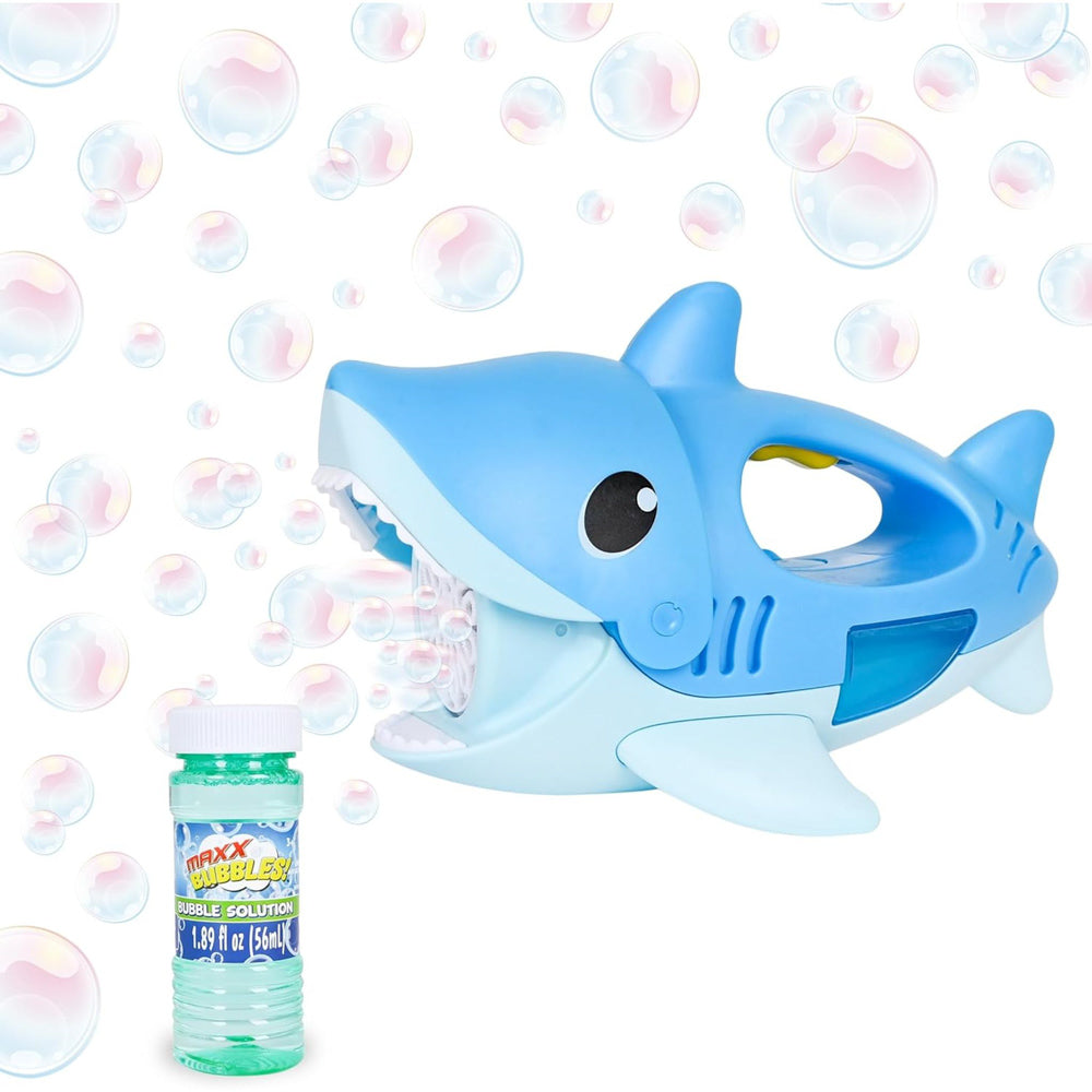 Maxx Bubbles Handheld Shark Bubbler bath toy
