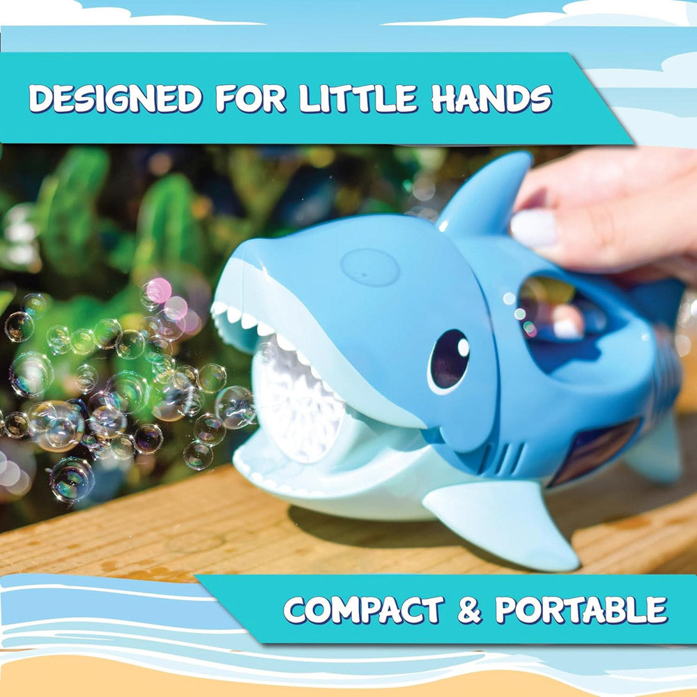 Maxx Bubbles Handheld Shark Bubbler bath toy