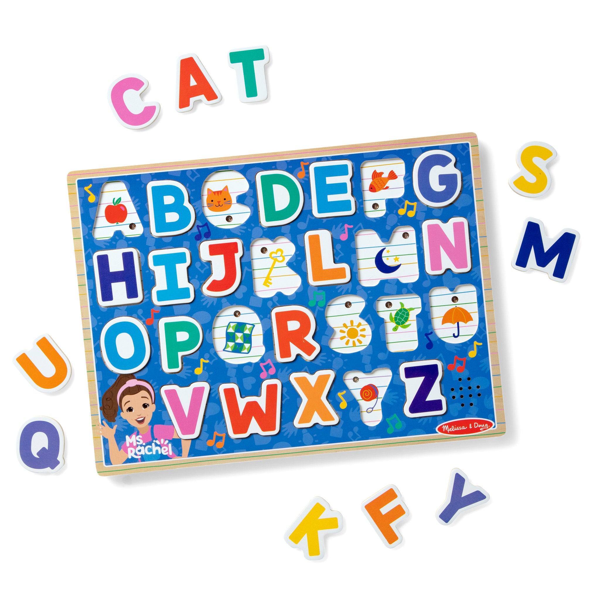 Melissa & Doug Ms Rachel Alphabet Phonics Puzzle