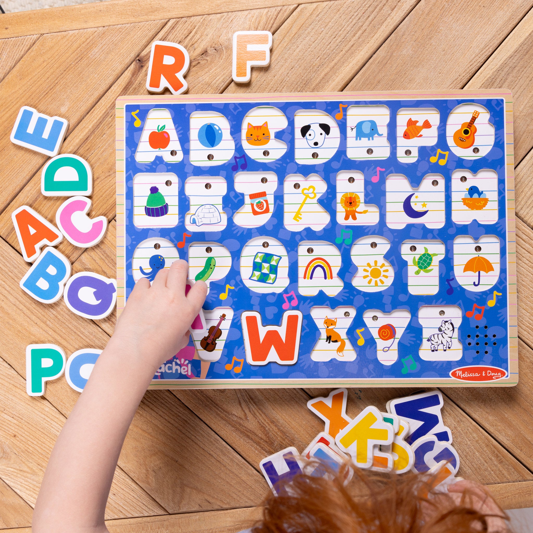 Melissa & Doug Ms Rachel Alphabet Phonics Puzzle