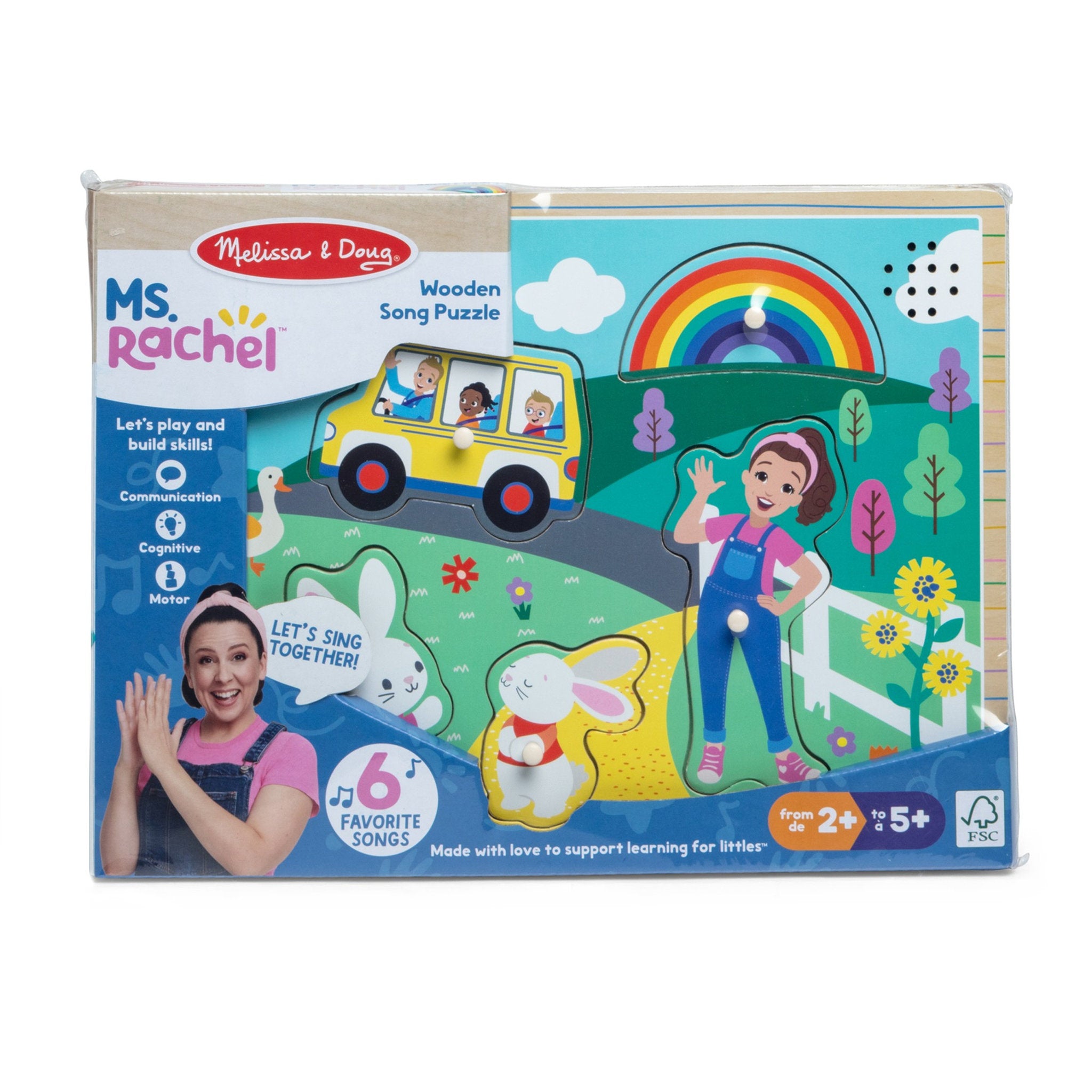 Melissa & Doug Ms Rachel Song Puzzle