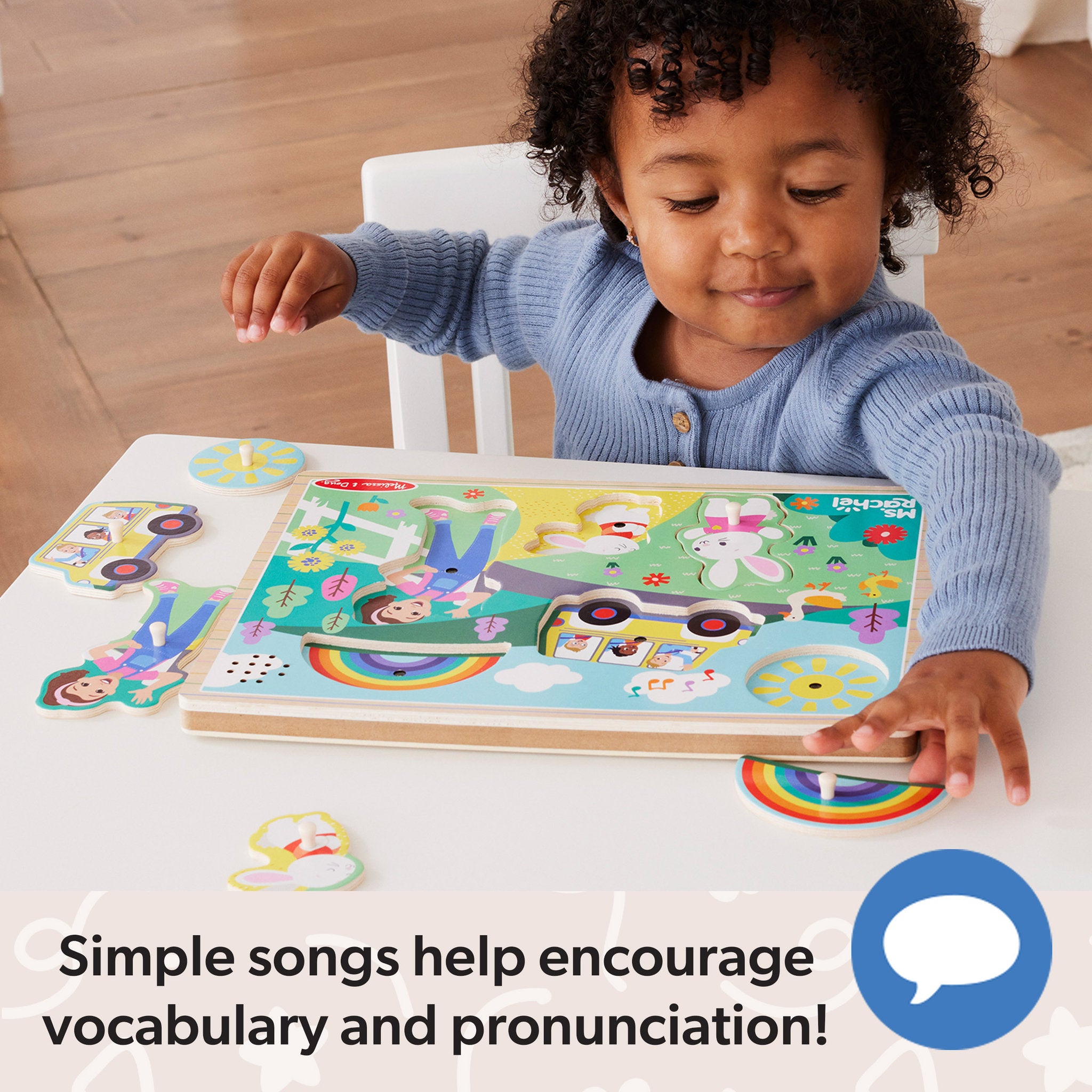 Melissa & Doug Ms Rachel Song Puzzle