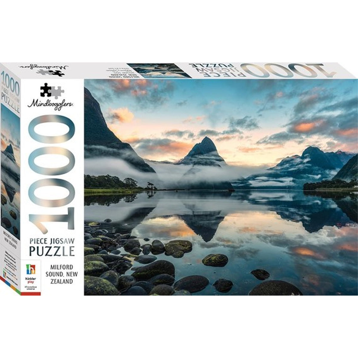 Mindbogglers 1000 Piece Puzzle - Milford Sound.