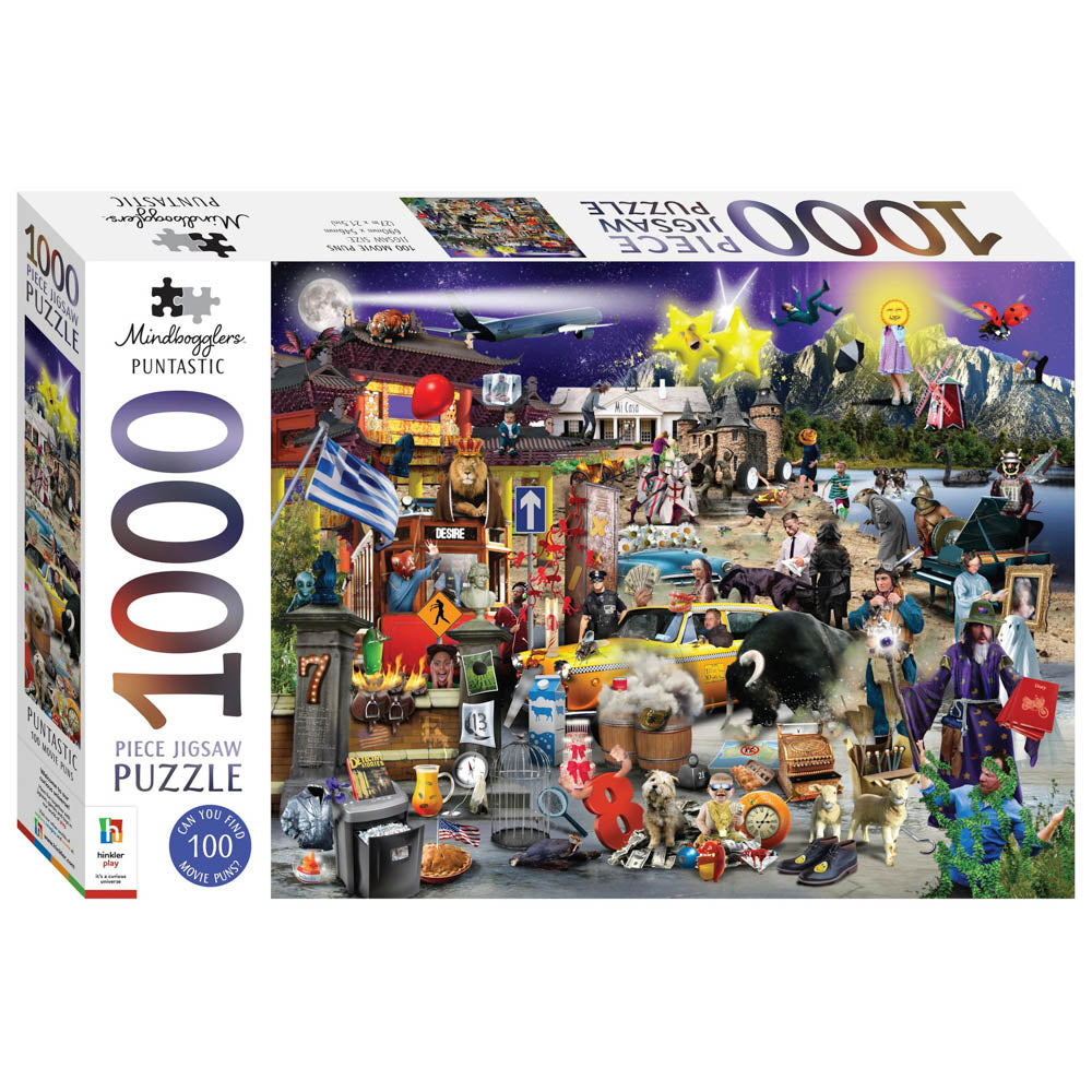 Mindbogglers 1000 Piece Puzzle - Movies.