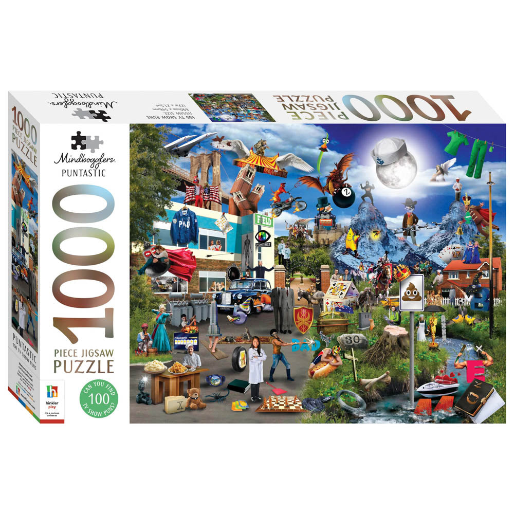Mindbogglers 1000 Piece Puzzle - TV Shows.