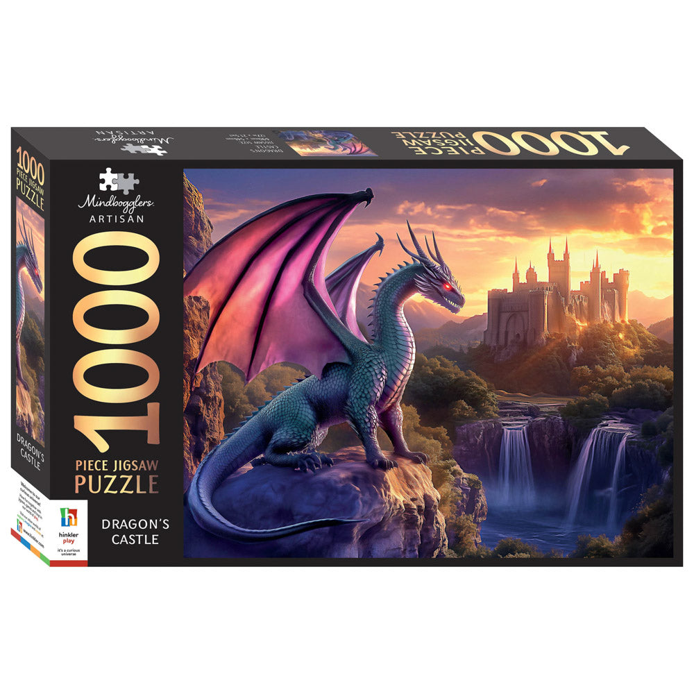 Mindbogglers Artisan 1000 Piece Puzzle - Dragon Castle.
