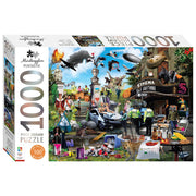 Mindbogglers Puntastic 1000 Piece Puzzle - Music.